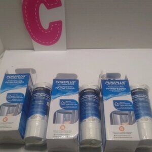 (3) PUREPLUS PP-RWF5200A Water Filter Replacement GE XWF Refrigerator New